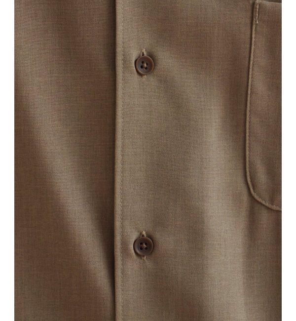 ikka「【セットアップ対応】Reflax リラックスオープンカラーシャツ」|シャツ・ブラウス|