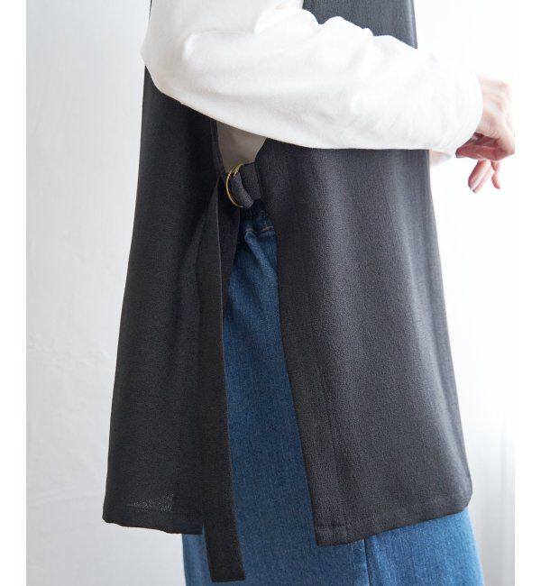 ikka「【親子おそろい】テーラードジレ」|ダウンベスト・ベスト|