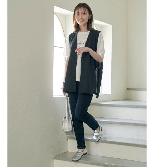 ikka「【親子おそろい】テーラードジレ」|ダウンベスト・ベスト|