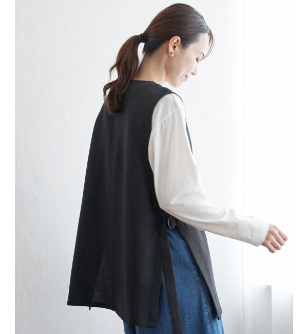 ikka「【親子おそろい】テーラードジレ」|ダウンベスト・ベスト|