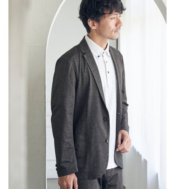 IKKA LOUNGE「GOKU楽 ワークAIRジャケット」|テーラードジャケット|