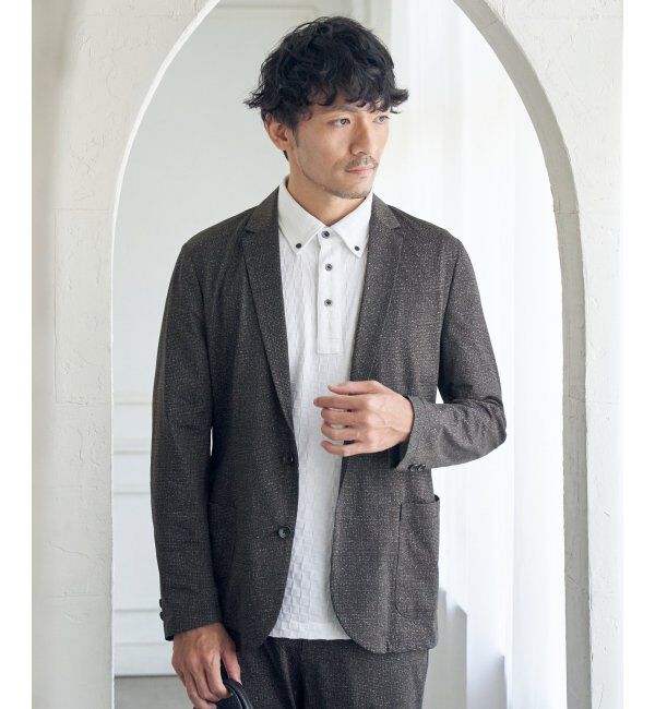 IKKA LOUNGE「GOKU楽 ワークAIRジャケット」|テーラードジャケット|