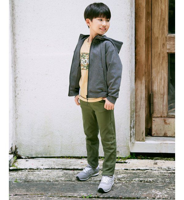 ikka kids「【親子おそろい】テックストレッチパーカー（120~160cm）」|Tシャツ・カットソー|