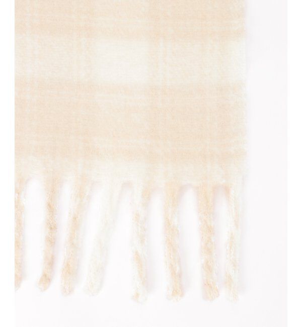 ikka「ブークレー細幅マフラー」|マフラー|