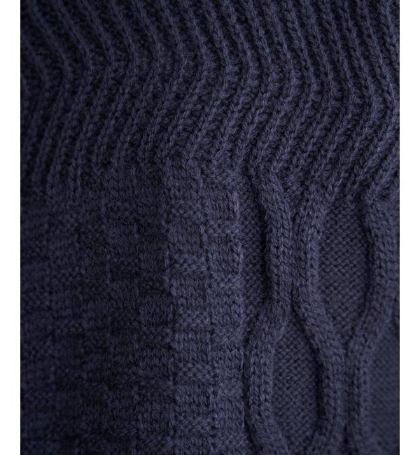 ikka「ジャカードドライバーズニット」|その他|