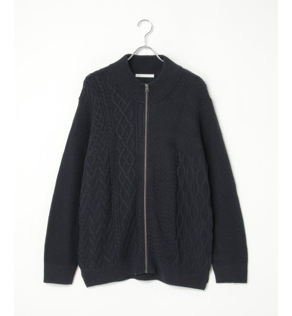 ikka「ジャカードドライバーズニット」|その他|