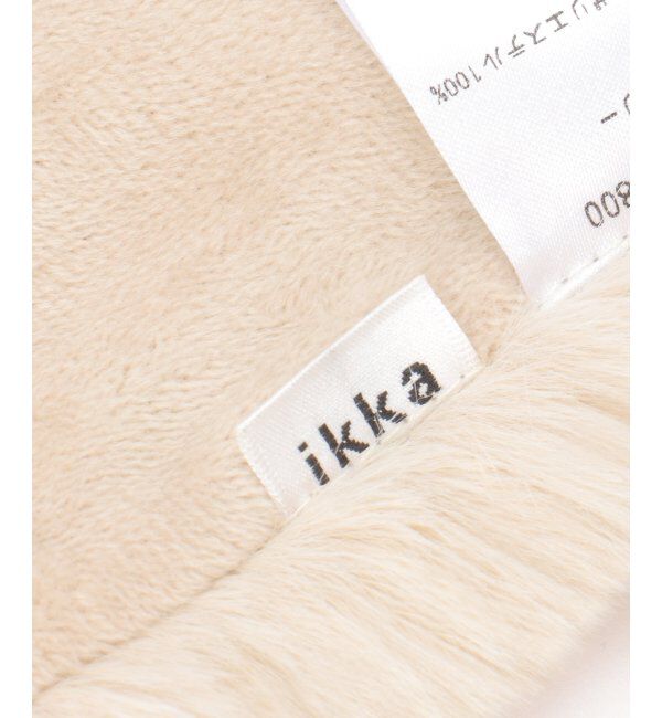 ikka「エコファー差し込みマフラー」|マフラー|