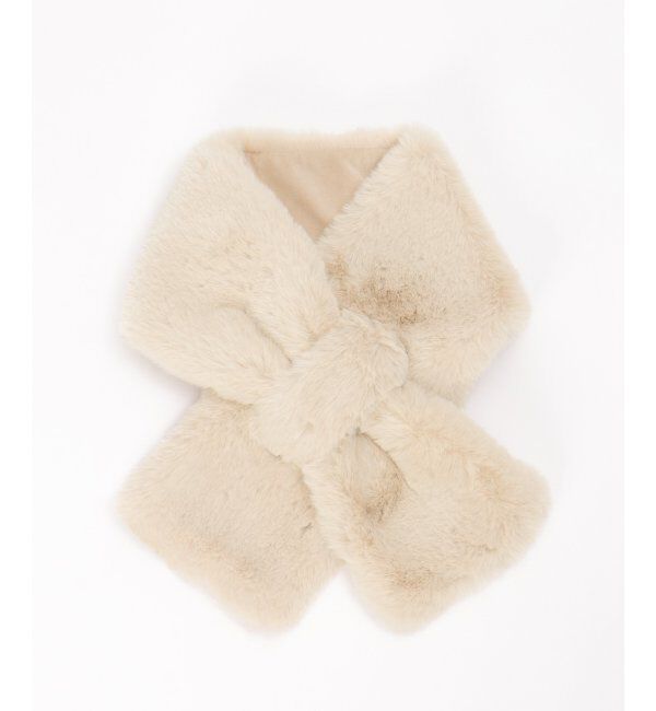 ikka「エコファー差し込みマフラー」|マフラー|