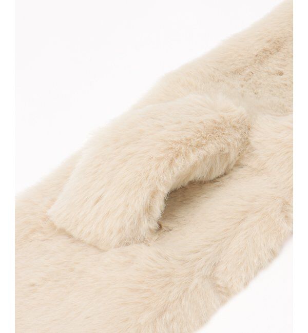 ikka「エコファー差し込みマフラー」|マフラー|