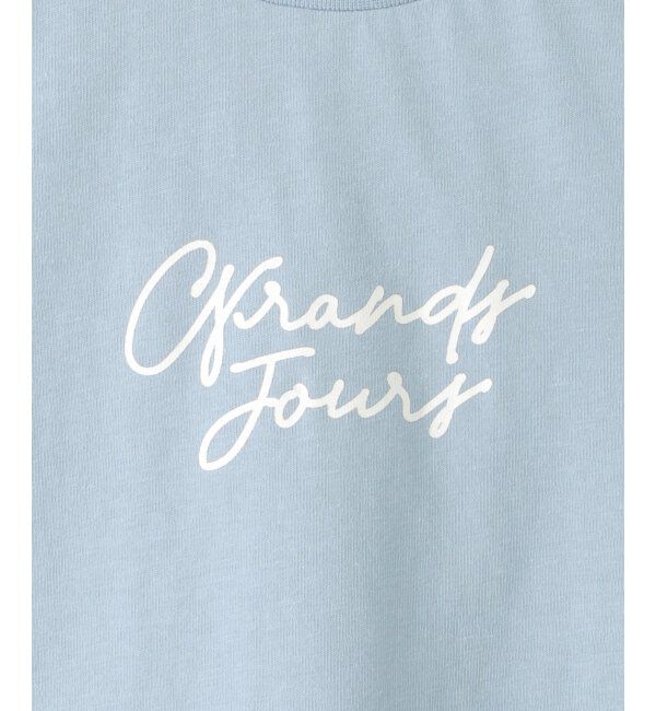 ikka kids「ソデストライプリボンロゴＴ」|Tシャツ・カットソー|