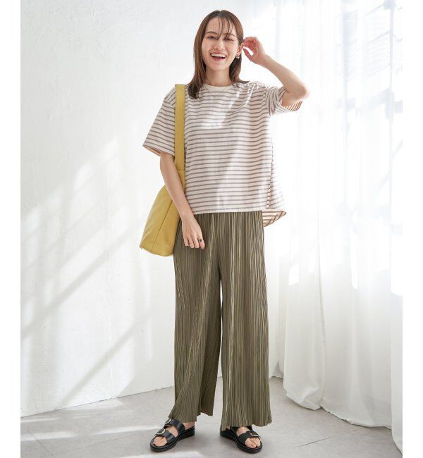 ikka「コットンUSA半袖ポケットTシャツ」|Tシャツ・カットソー|