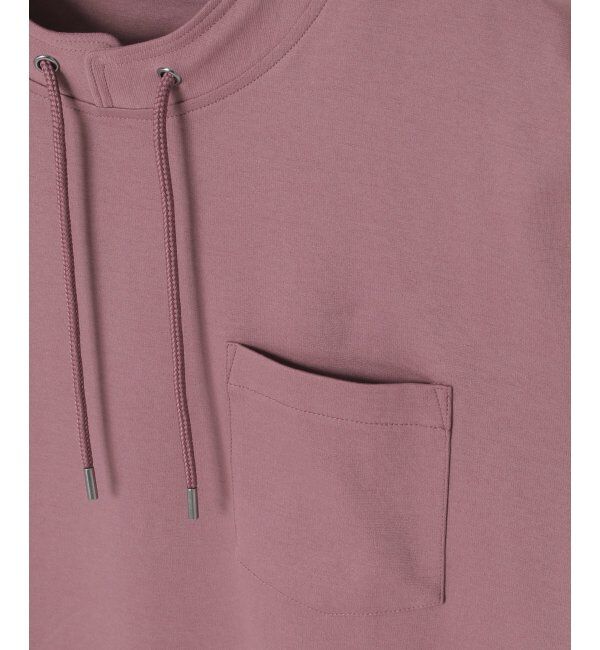 ikka「冷感ルーイカラー5分袖ポケT」|Tシャツ・カットソー|