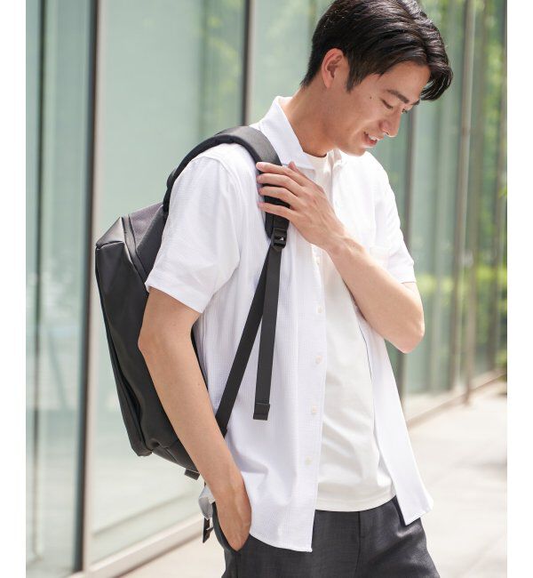 IKKA LOUNGE「【吸水速乾／イージーケア】アーバンドライ フルオープンポロシャツ」|Tシャツ・カットソー|