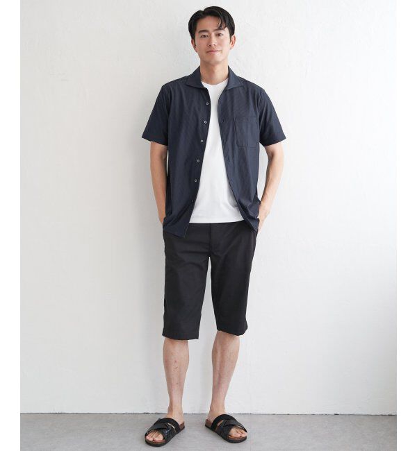 IKKA LOUNGE「【吸水速乾／イージーケア】アーバンドライ フルオープンポロシャツ」|Tシャツ・カットソー|