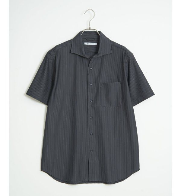 IKKA LOUNGE「【吸水速乾／イージーケア】アーバンドライ フルオープンポロシャツ」|Tシャツ・カットソー|