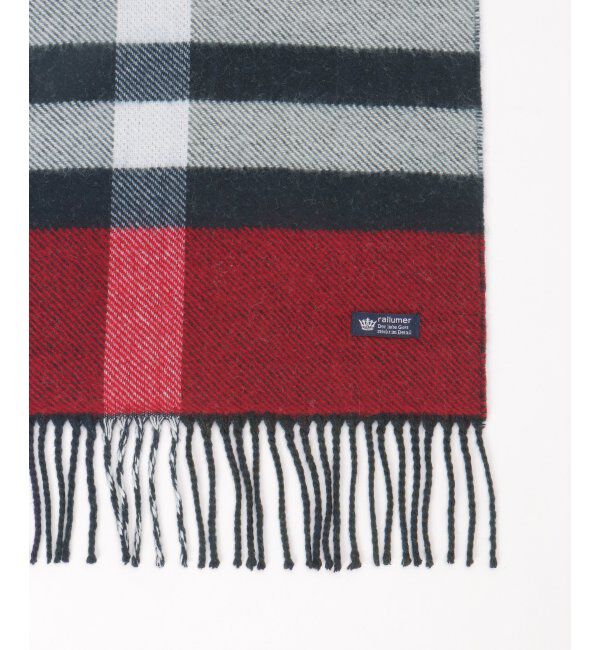 ikka「リバーシブルチェックマフラー」|マフラー|