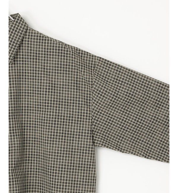 VENCE share style「チェックオーバーサイズPKシャツ」|シャツ・ブラウス|