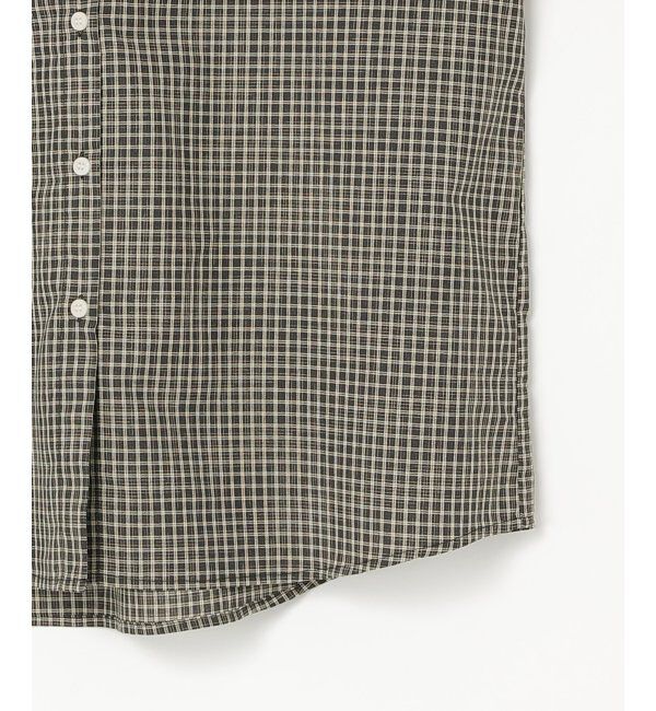 VENCE share style「チェックオーバーサイズPKシャツ」|シャツ・ブラウス|