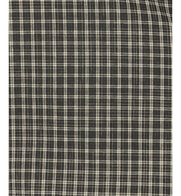 VENCE share style「チェックオーバーサイズPKシャツ」|シャツ・ブラウス|