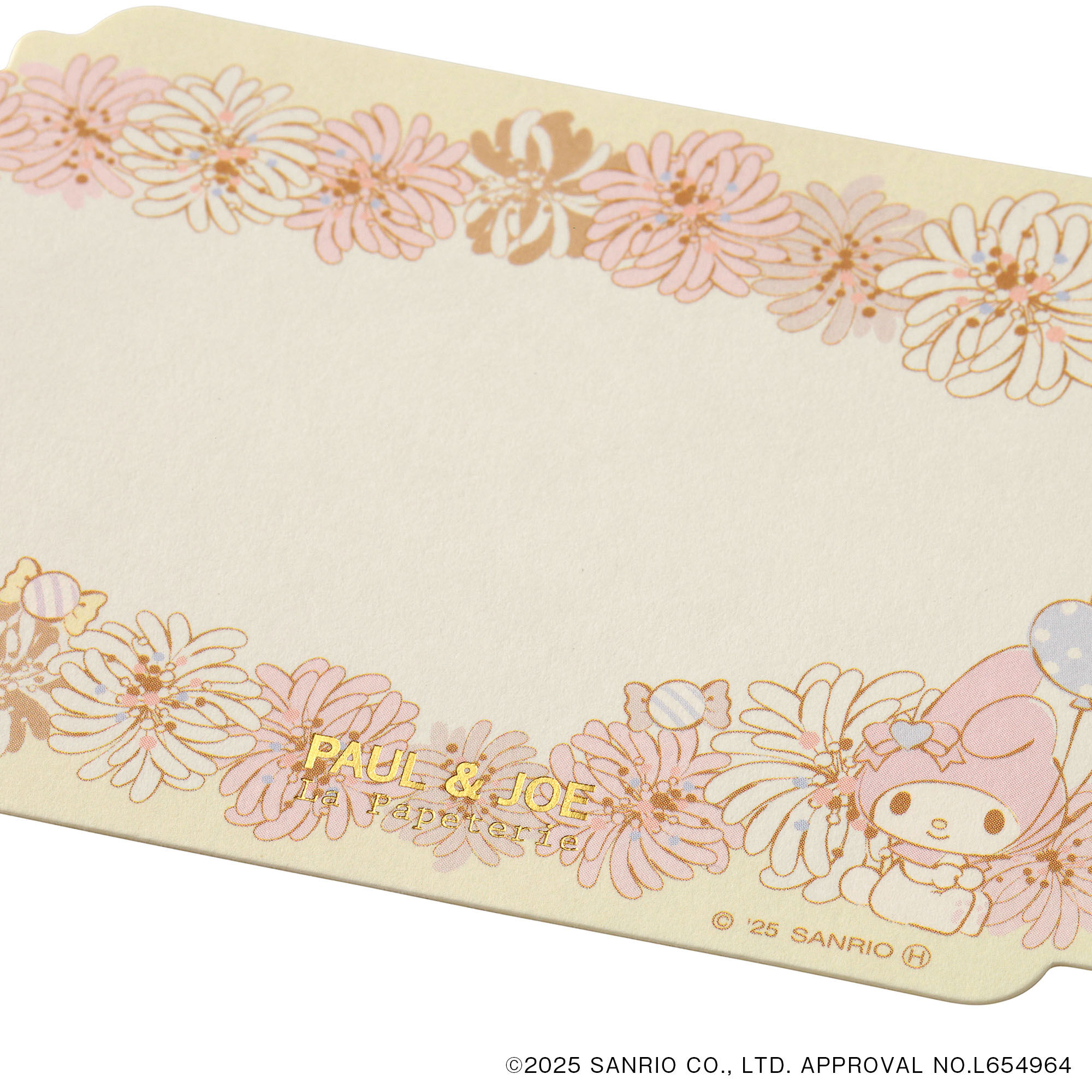 PAUL&JOE「メッセージカードセット／ポール＆ジョーｘマイメロディ」|ステーショナリー|