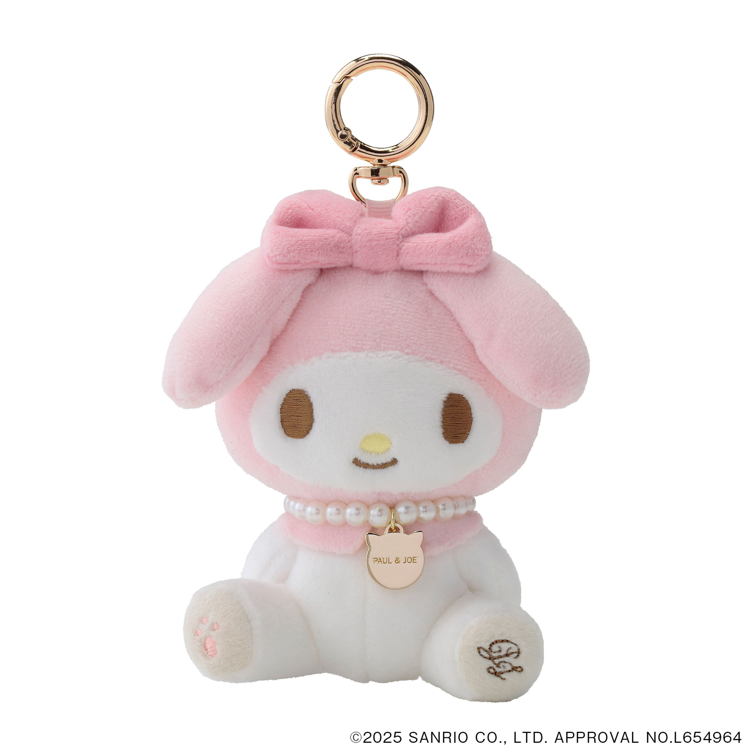PAUL&JOE「マスコットキーリング／ポール＆ジョーｘマイメロディ」|チャーム・キーホルダー|