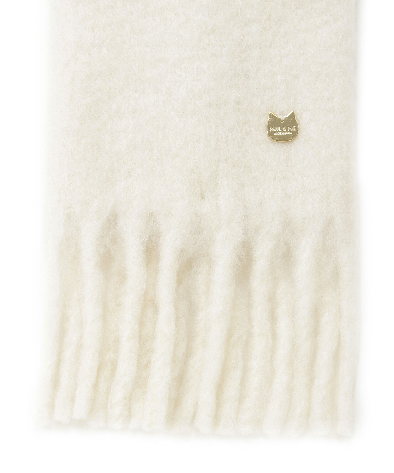 PAUL&JOE「ＰＪ／マフラー／　ウール混無地ボリューム」|マフラー|