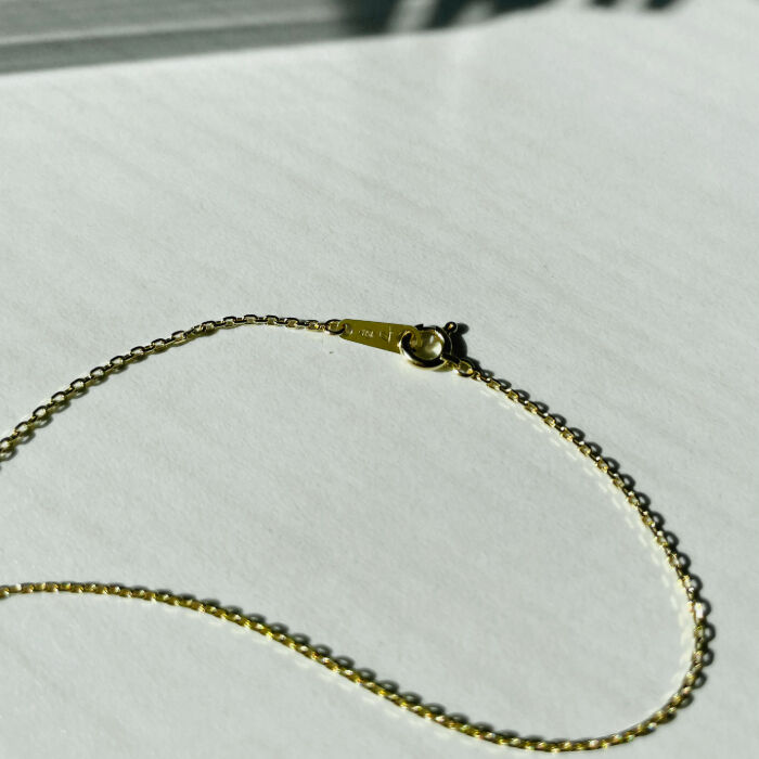 BACKYARD FAMILY「ブレスレット 18金 K18 検定刻印 通販 国産 日本製 チェーンブレスレット チェーン あずき」|その他|