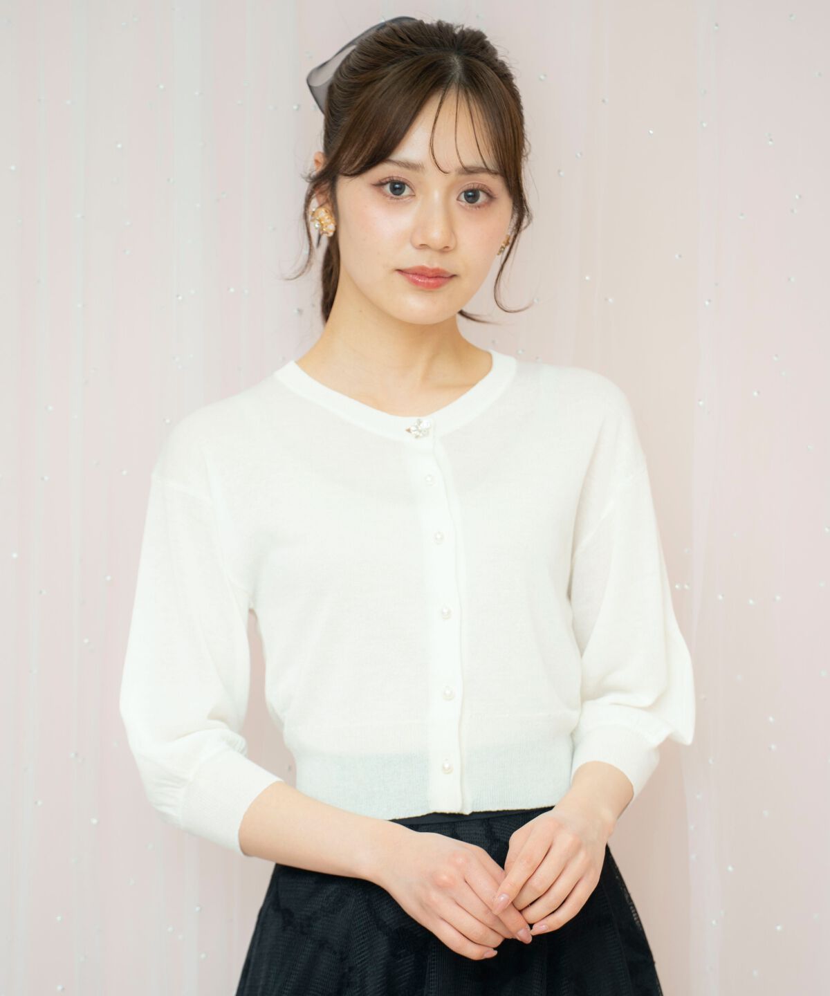 WILLSELECTION「コンパクトシアーカーディガン」|カーディガン|