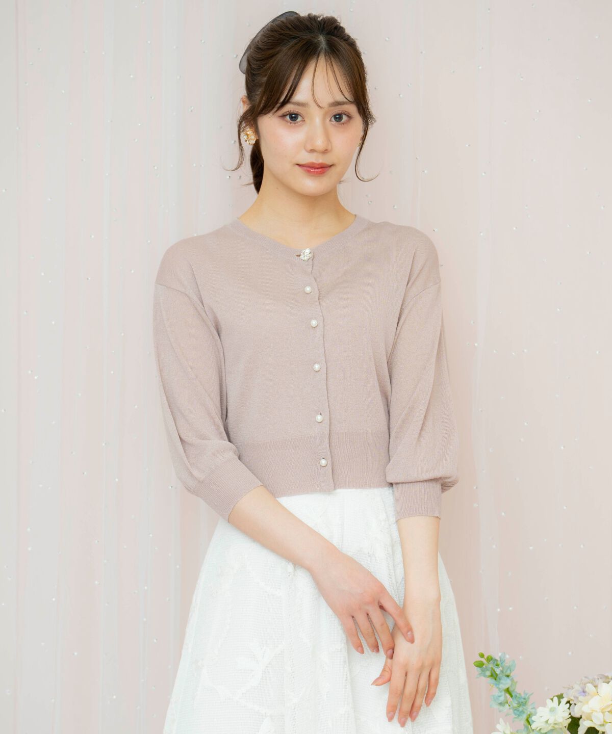 WILLSELECTION「コンパクトシアーカーディガン」|カーディガン|