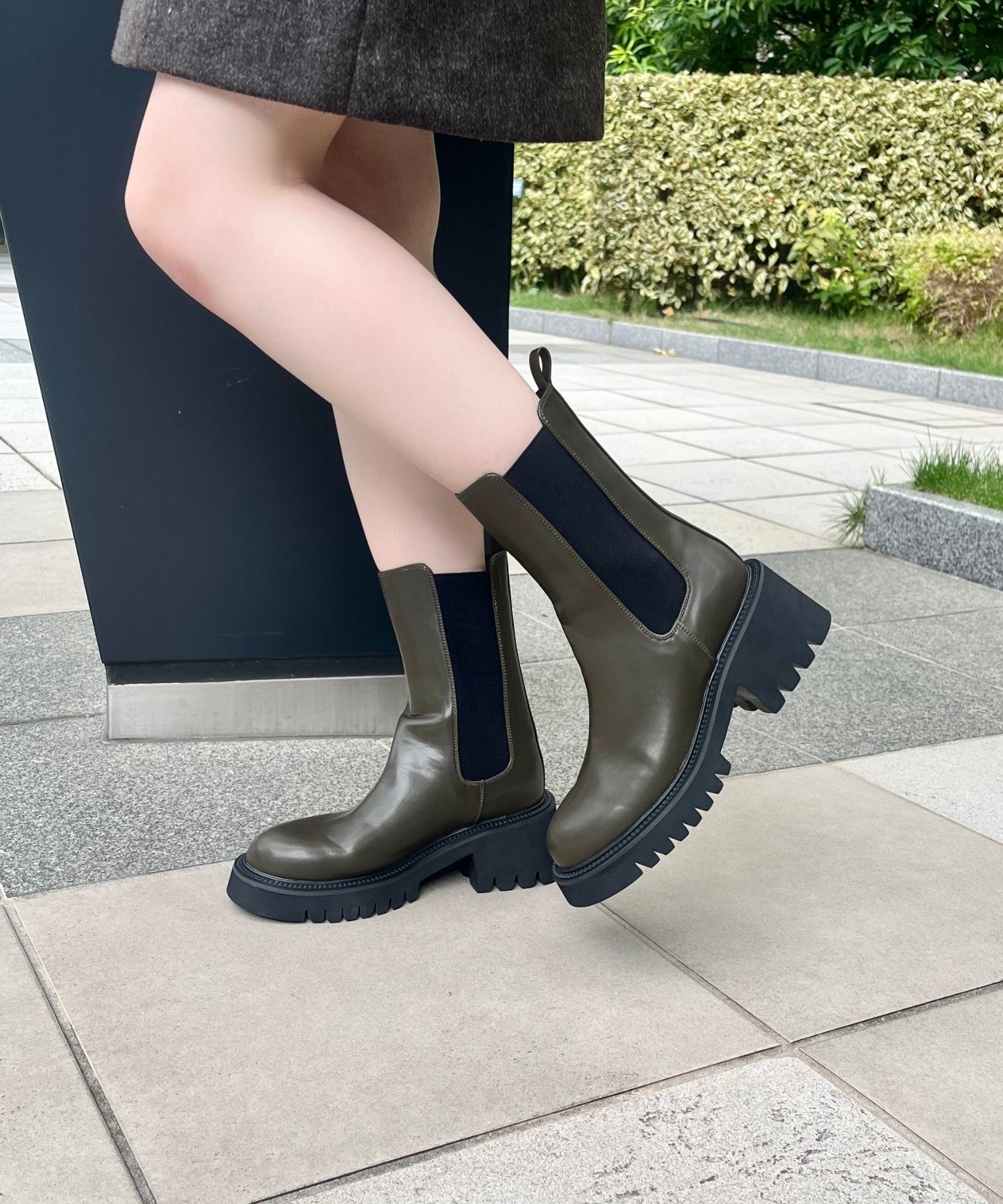 ORiental TRaffic「厚底サイドゴアブーツ/31419」|ショートブーツ|