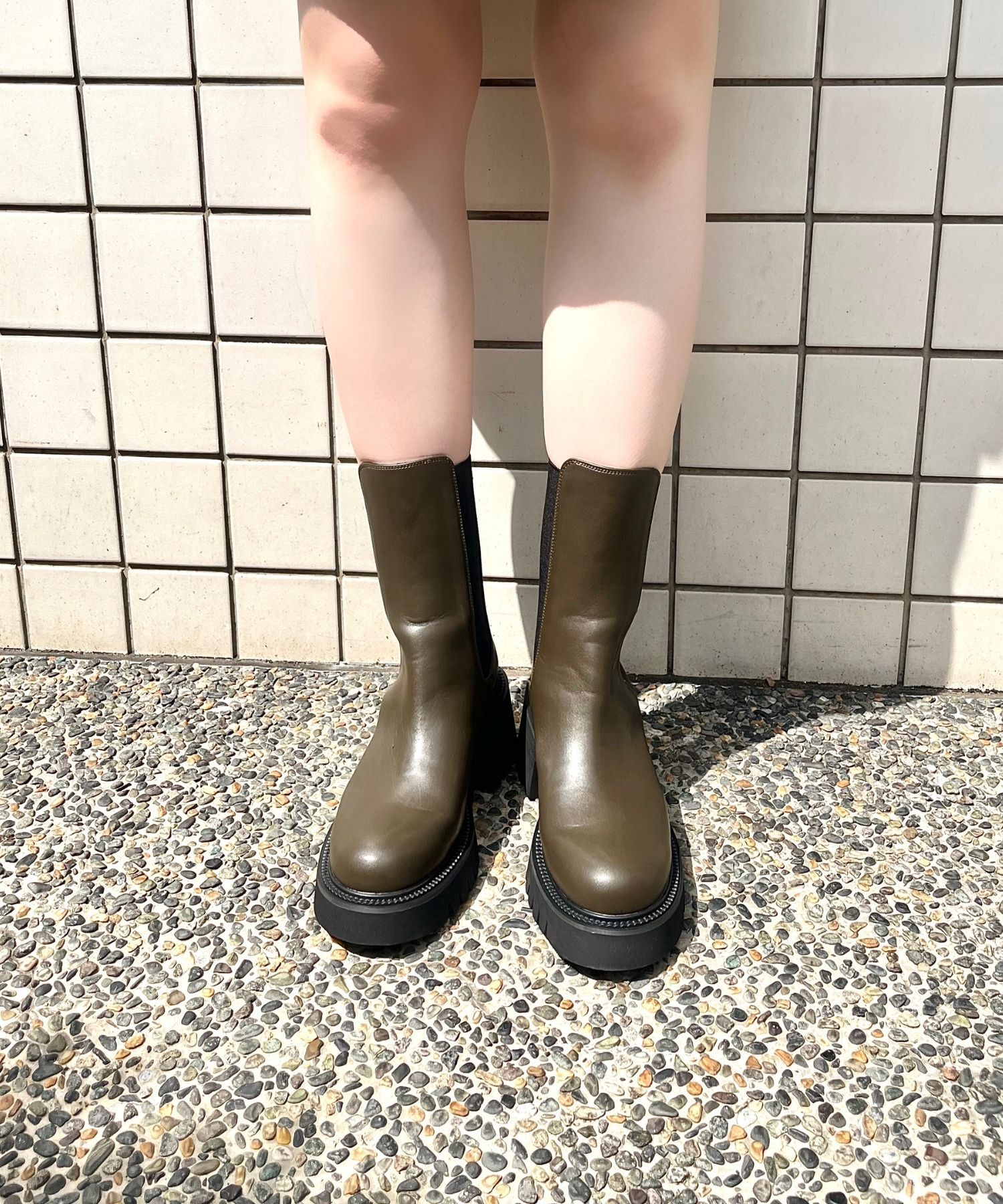 ORiental TRaffic「厚底サイドゴアブーツ/31419」|ショートブーツ|