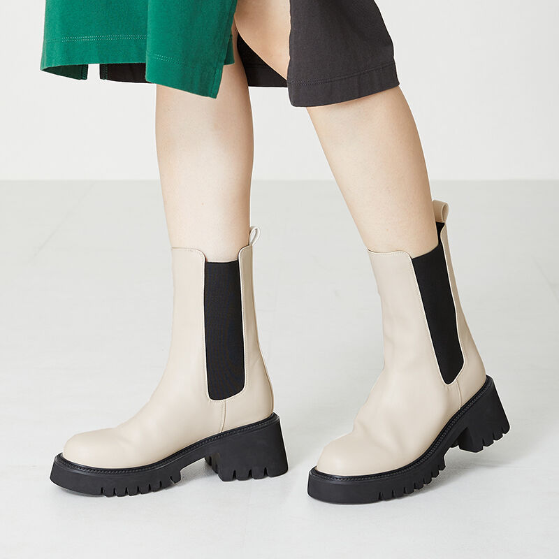 ORiental TRaffic「厚底サイドゴアブーツ/31419」|ショートブーツ|