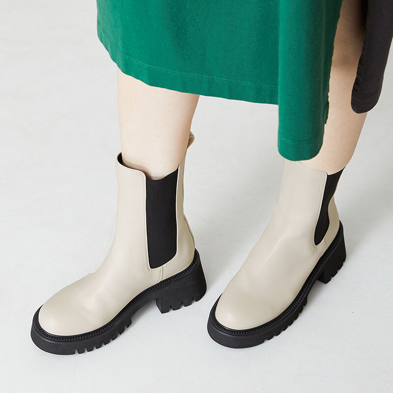 ORiental TRaffic「厚底サイドゴアブーツ/31419」|ショートブーツ|