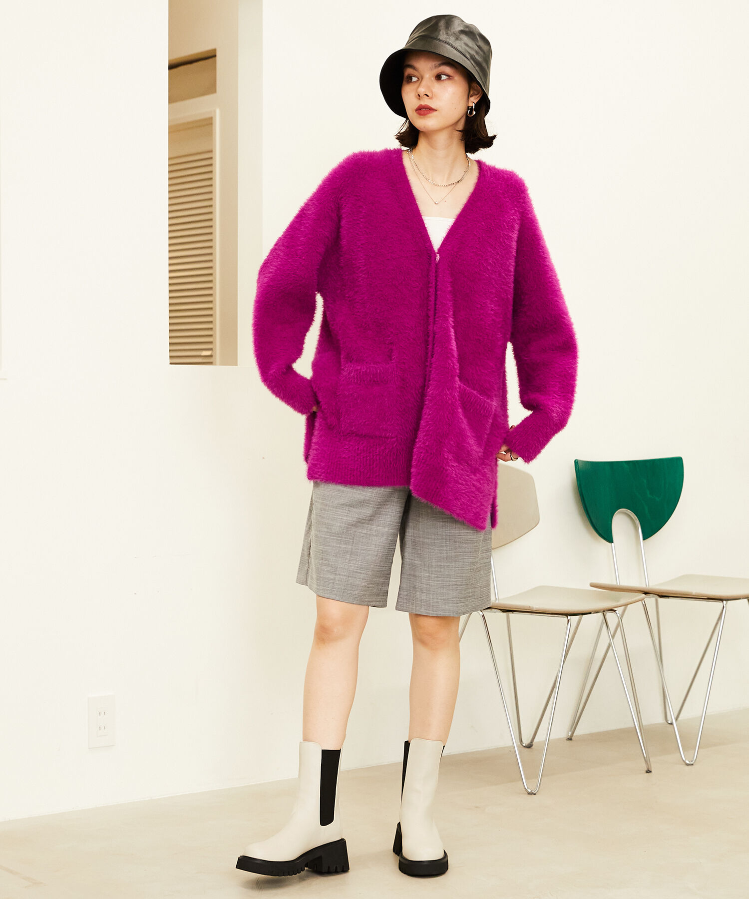 ORiental TRaffic「厚底サイドゴアブーツ/31419」|ショートブーツ|