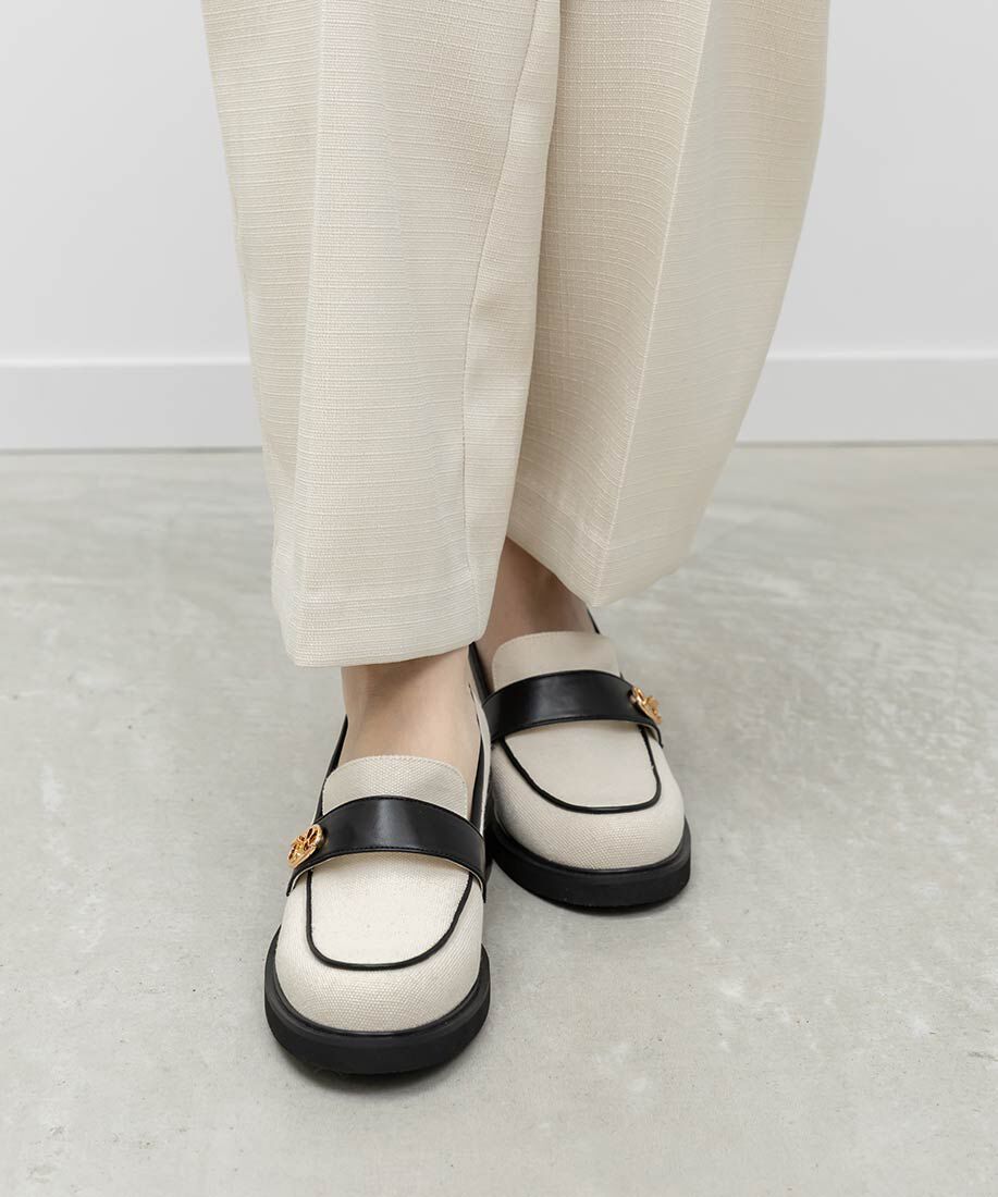  「モノグラムパーツボリュームローファー」|ローファー|