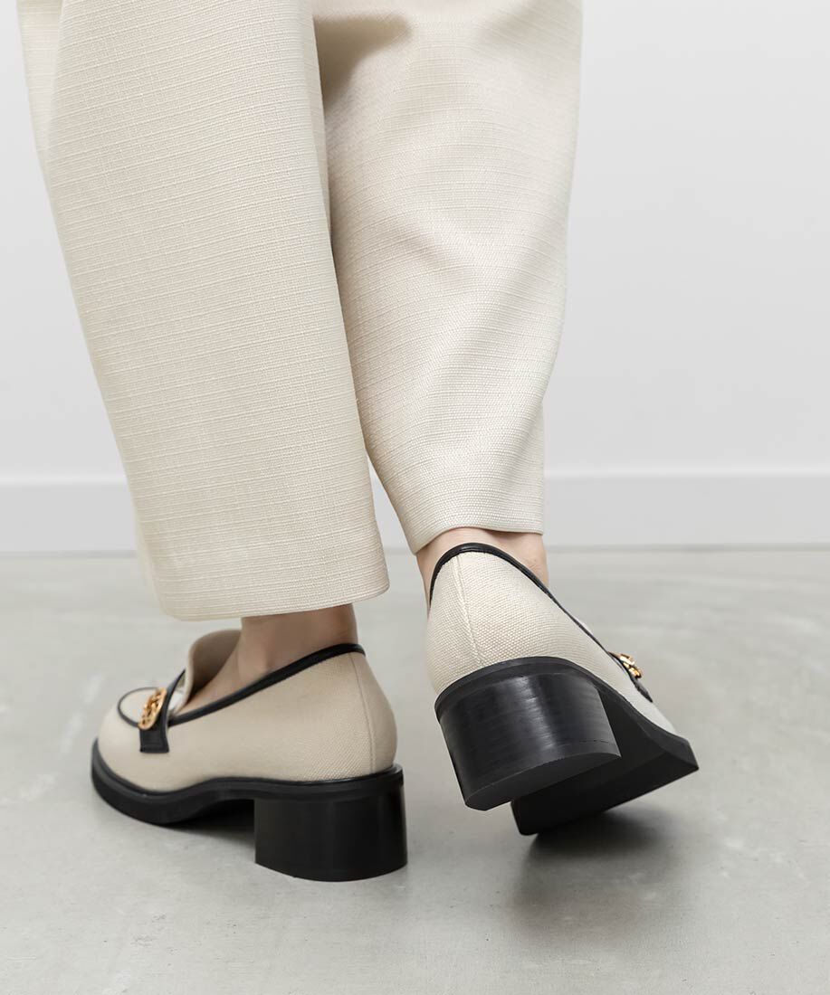  「モノグラムパーツボリュームローファー」|ローファー|