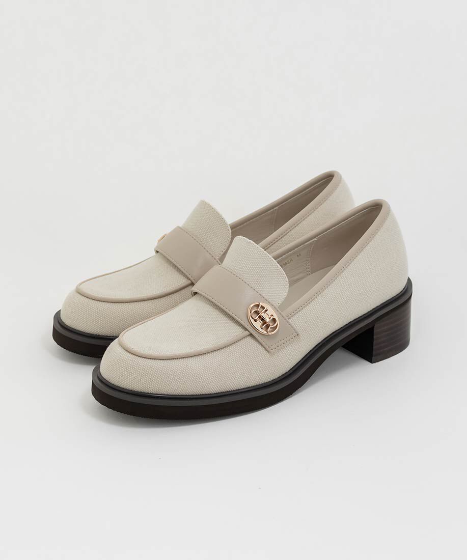  「モノグラムパーツボリュームローファー」|ローファー|