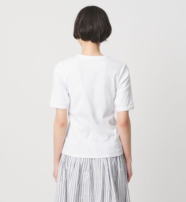 UNITED ARROWS「【別注】＜Hanes＞2PACK リブ Tシャツ」|Tシャツ・カットソー|