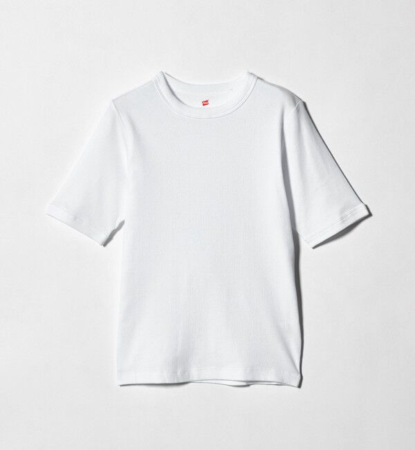 UNITED ARROWS「【別注】＜Hanes＞2PACK リブ Tシャツ」|Tシャツ・カットソー|