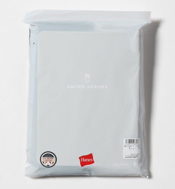 UNITED ARROWS「【別注】＜Hanes＞2PACK リブ Tシャツ」|Tシャツ・カットソー|