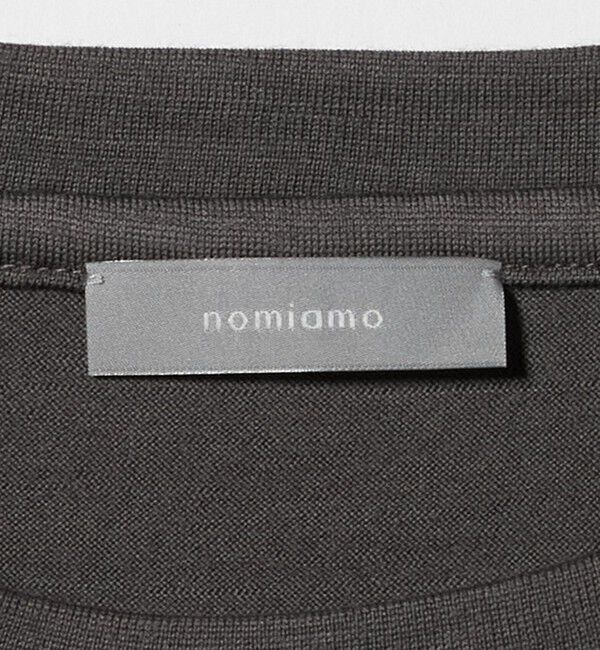 UNITED ARROWS「【別注】＜nomiamo＞ ウール ショートスリーブ クルーネック Tシャツ」|Tシャツ・カットソー|