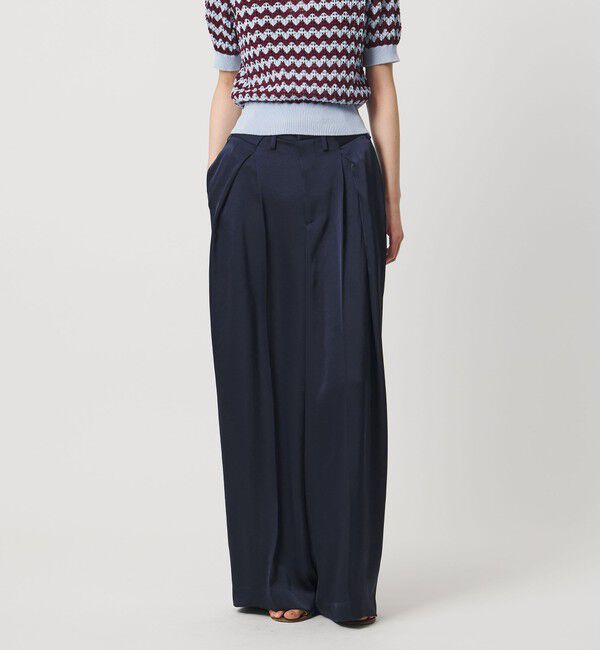 AEWEN MATOPH「＜AEWEN MATOPH＞サテンインタックパンツ ‐ ウォッシャブル - 」|その他|