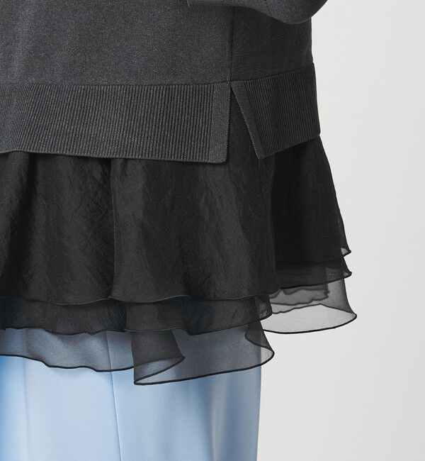 UNITED ARROWS「レディー ポロニット 」|カーディガン|