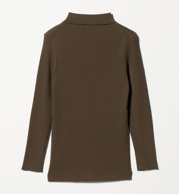 UNITED ARROWS「リブ ポロニット カーディガン ‐ウォッシャブル‐」|カーディガン|