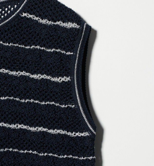 UNITED ARROWS「YTM ラメ ベスト ‐ウォッシャブル‐」|ベスト・ジレ|