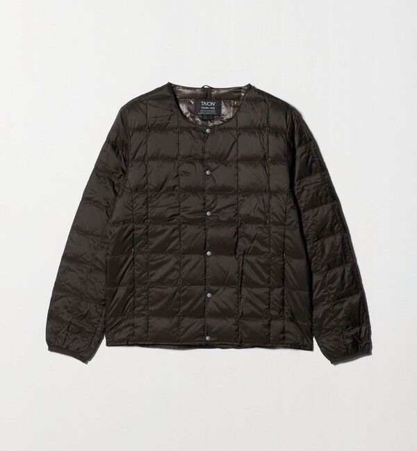 UNITED ARROWS green label relaxing「＜TAION＞クルーネック ボタン ダウンジャケット」|ダウン|