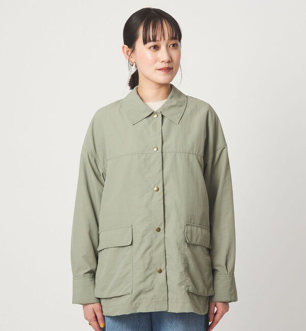 UNITED ARROWS green label relaxing「タスラン カバーオール ジャケット」|ブルゾン・スタジャン|