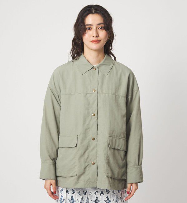 UNITED ARROWS green label relaxing「タスラン カバーオール ジャケット」|ブルゾン・スタジャン|