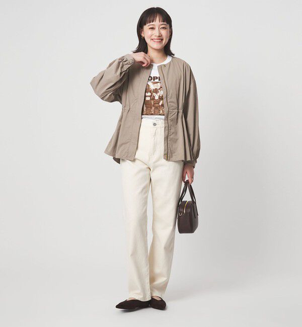 UNITED ARROWS green label relaxing「［size SHORTあり］ウエスト ギャザー ブルゾン」|ブルゾン・スタジャン|