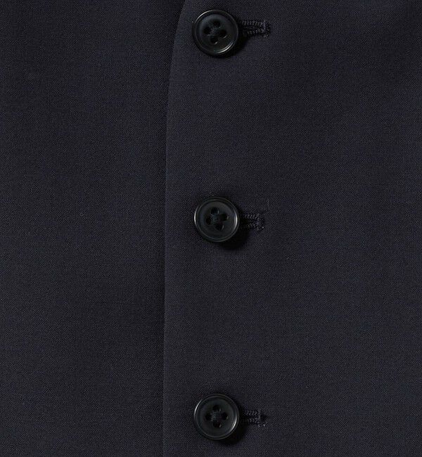 UNITED ARROWS green label relaxing「A+ TWPU トロピカル無地 スリム 5B セットアップ ベスト -ウォッシャブル-」|スーツ|